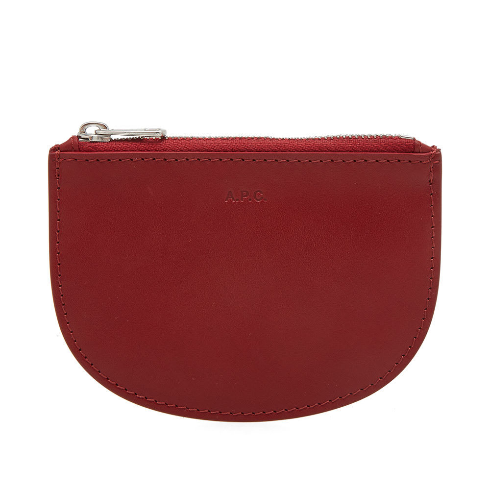 A.P.C. Leather Zip Wallet A.P.C.