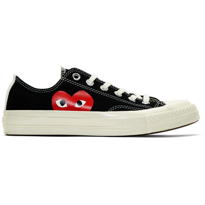 comme des gar?ons black converse