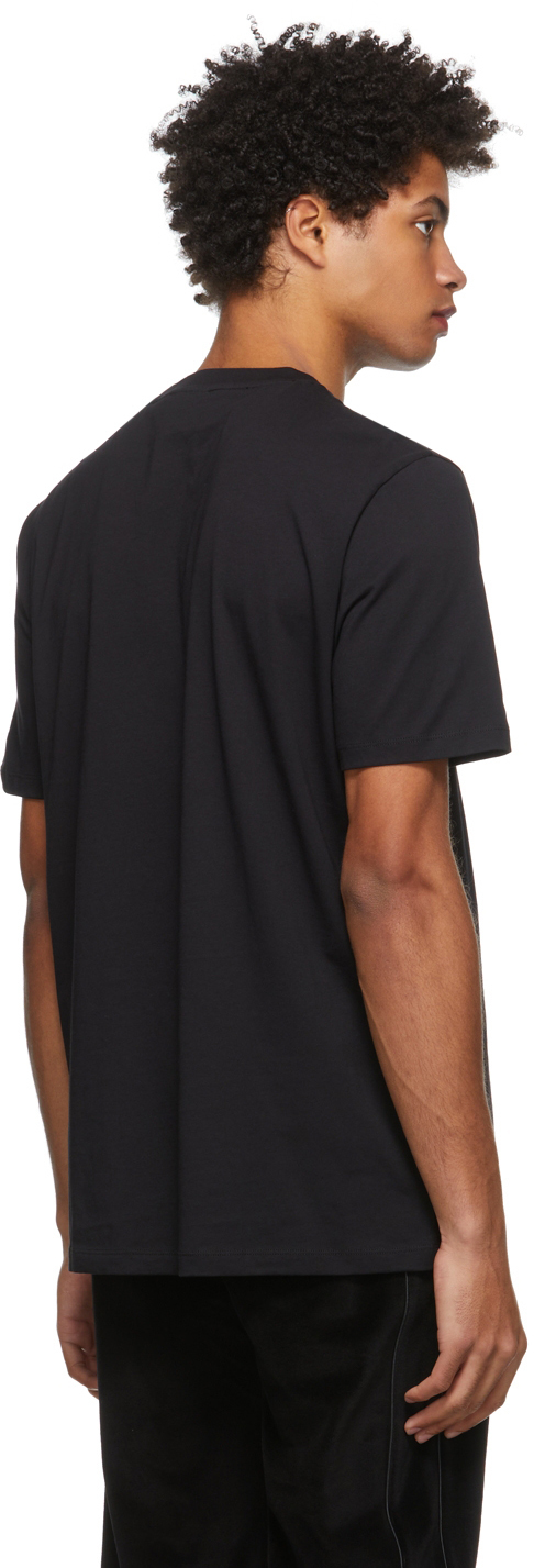 Hugo Black Dolive Graphic Logo T-Shirt 