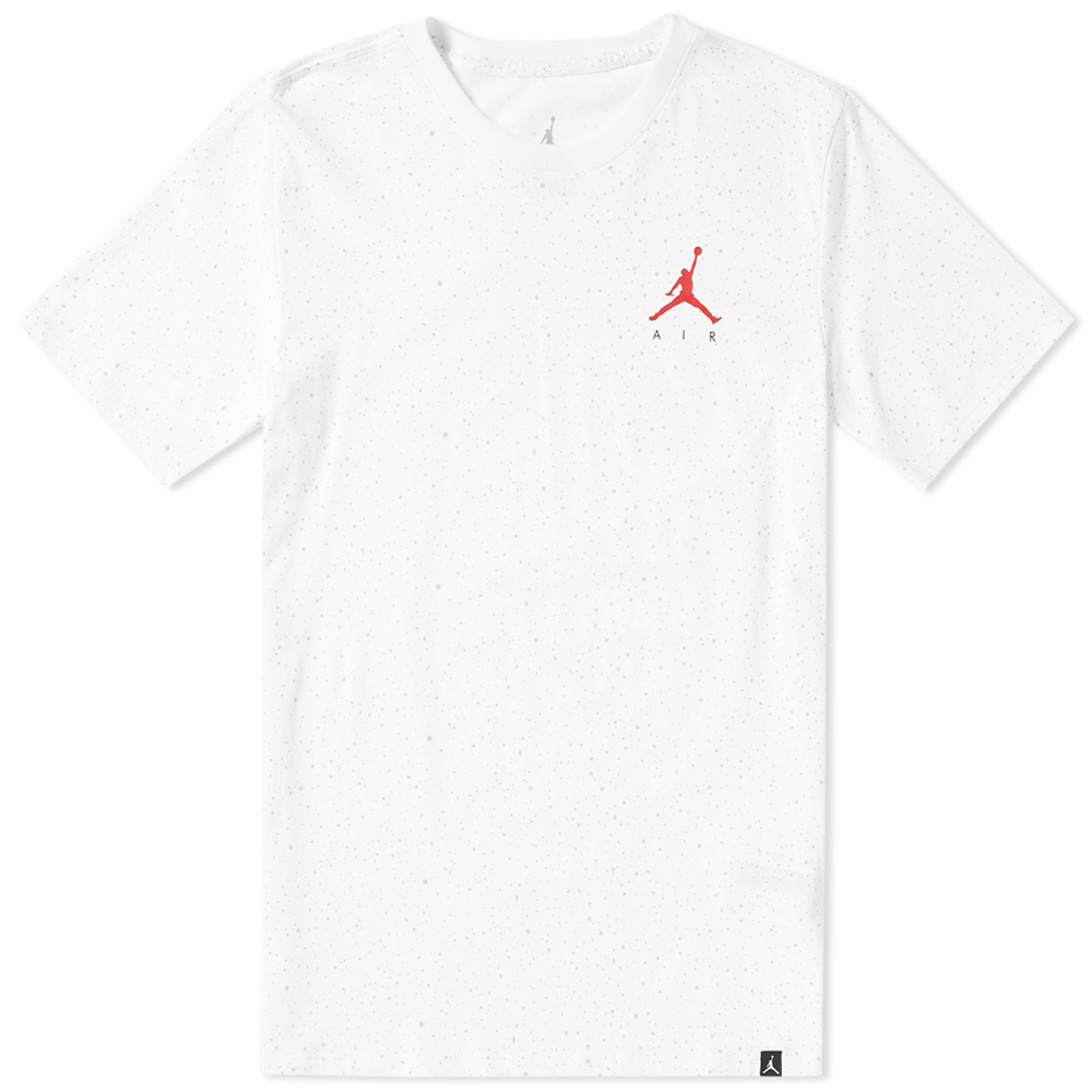 jordan speckle t shirt