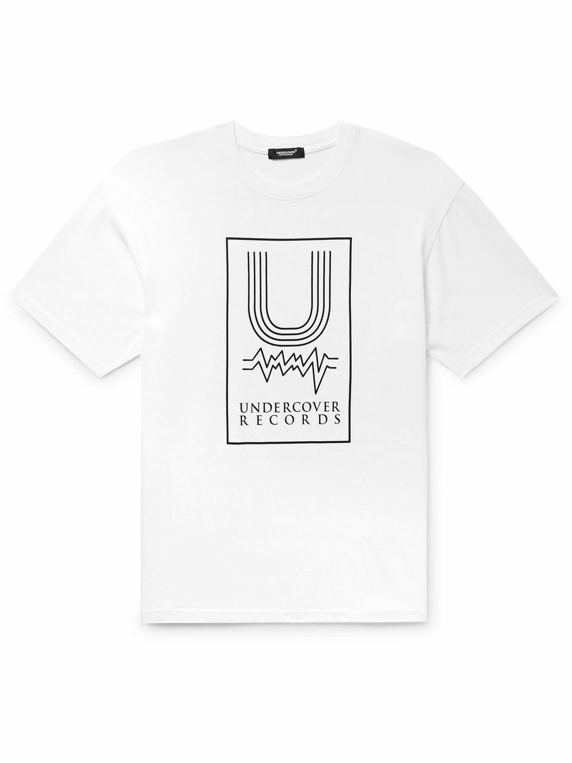 UNDERCOVER - Logo-Print Cotton-Jersey T-Shirt - White Undercover