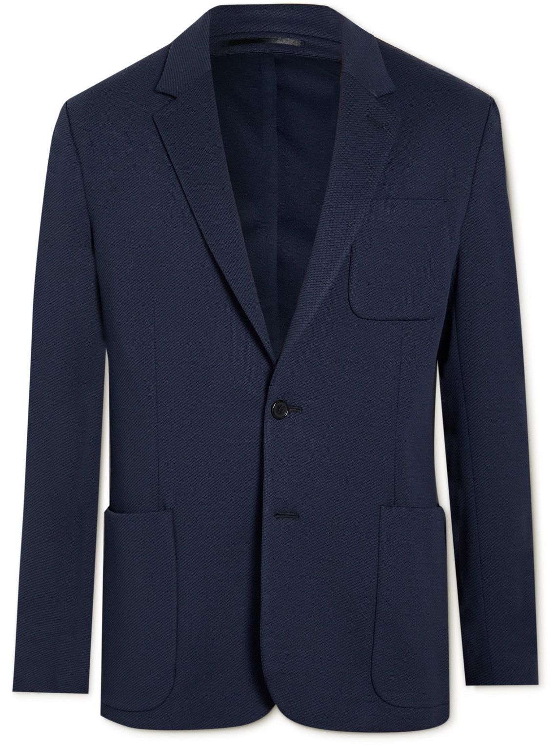 Paul Smith - Unstructured Jersey Suit Jacket - Blue Paul Smith