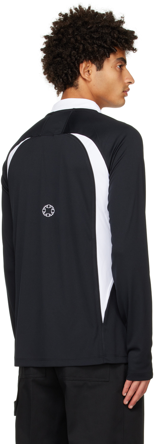 1017 ALYX 9SM Black & White Insert Long Sleeve T-Shirt