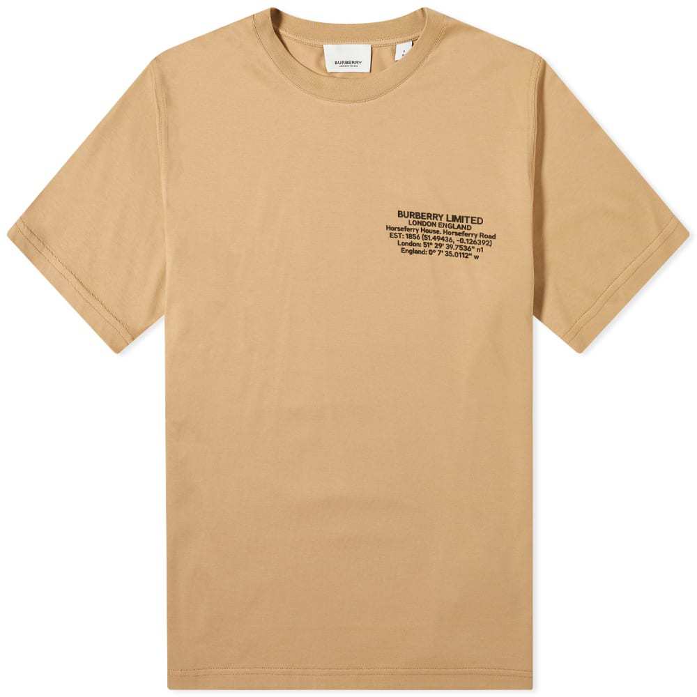 Burberry Abel Coordinates Logo Tee Burberry