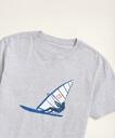 Brooks Brothers Men's Windsurfing Graphic T-Shirt | Grey
