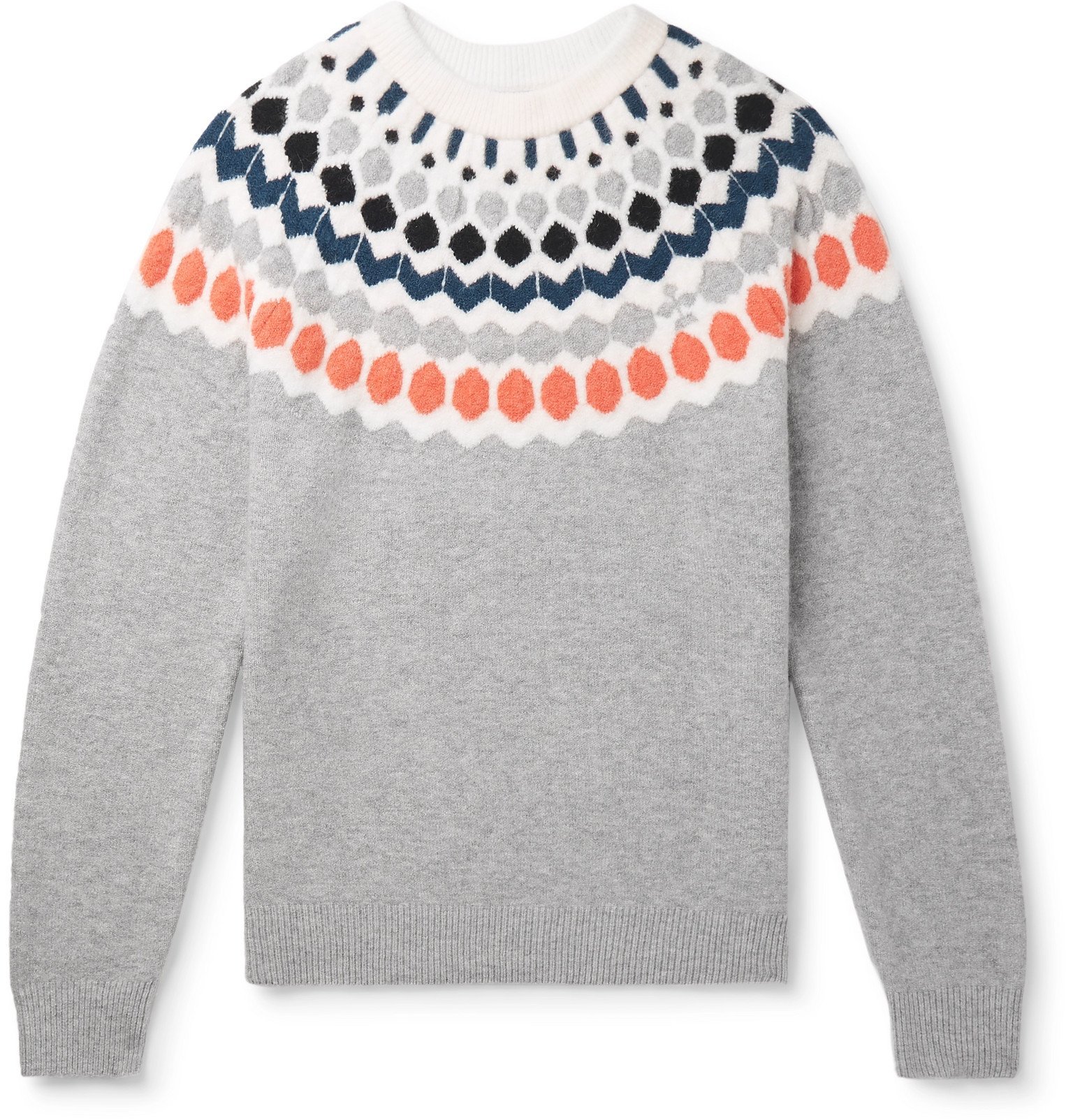 Club Monaco - Fair Isle Knitted Sweater 