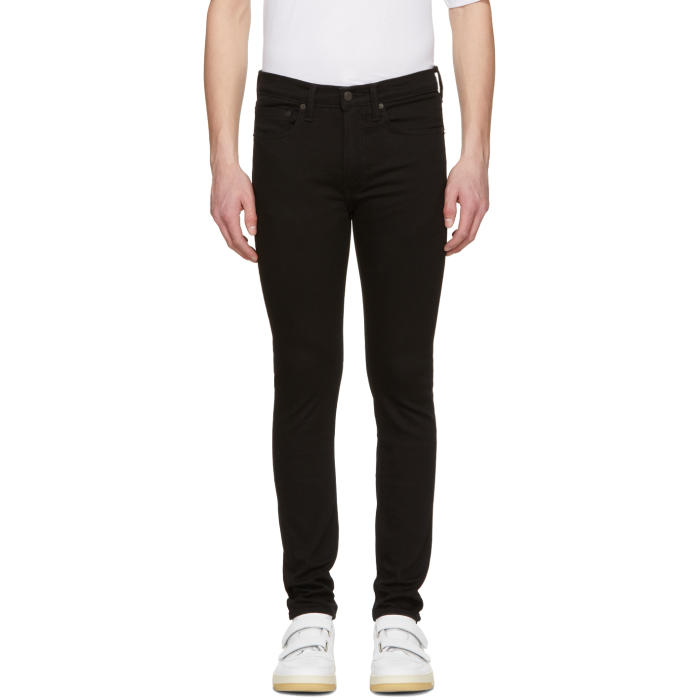 levis 519 black extreme skinny jeans