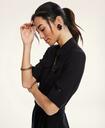 Brooks Brothers Women's Stretch Linen Belted Dress | Black