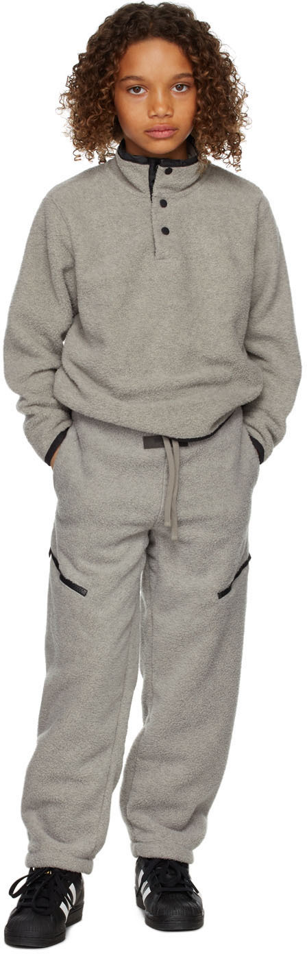 Photo: Essentials Kids Gray Fleece Jacket