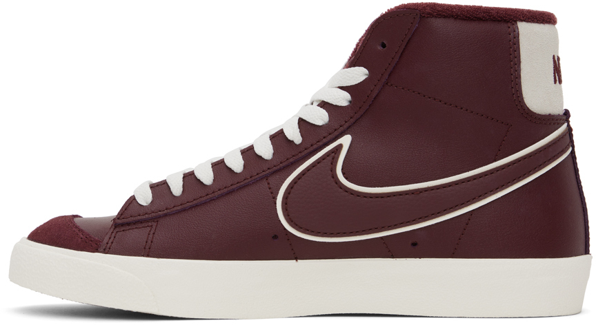 blazers nike burgundy