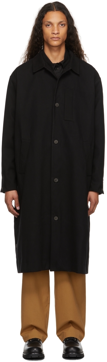 Toogood Black Messenger Coat Toogood