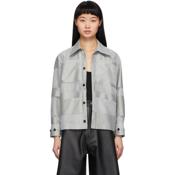 Namacheko Grey Sumala Shirt Jacket Namacheko