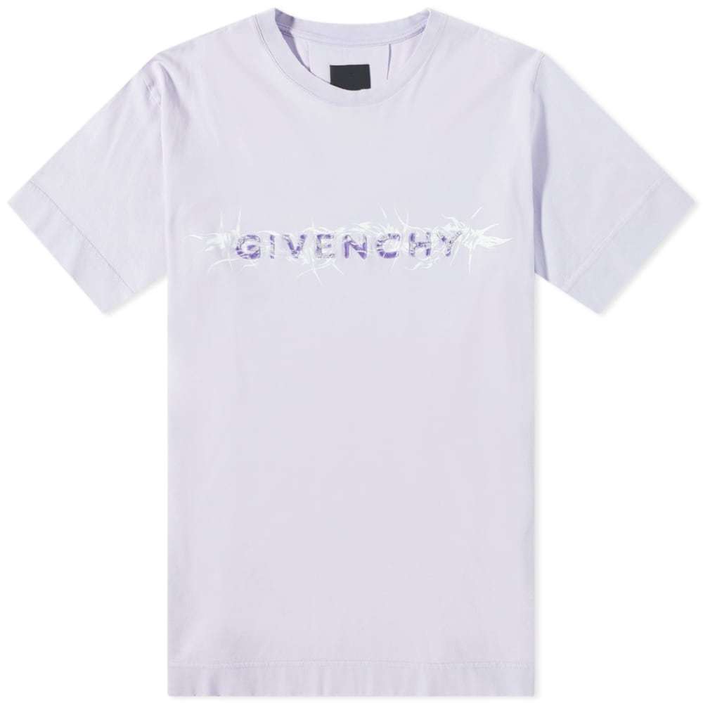 Givenchy Barbed Wire Tufting Logo Tee Givenchy
