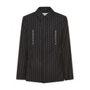 1017 Alyx 9sm Collard Suit Jacket Black/White
