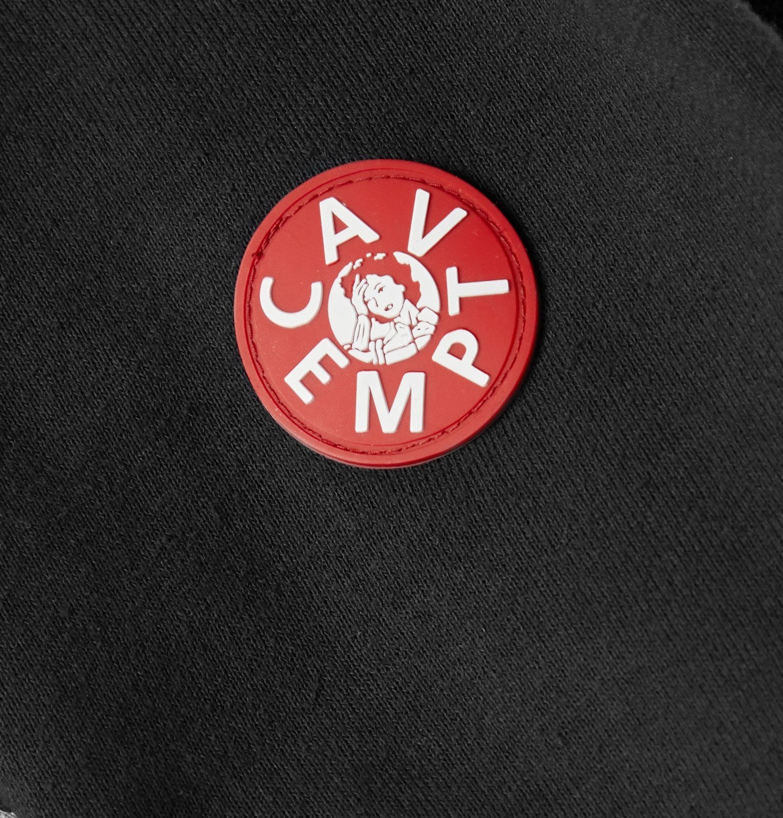 Cav Empt - Logo-Appliquéd Printed Loopback Cotton-Jersey Sweatshirt ...