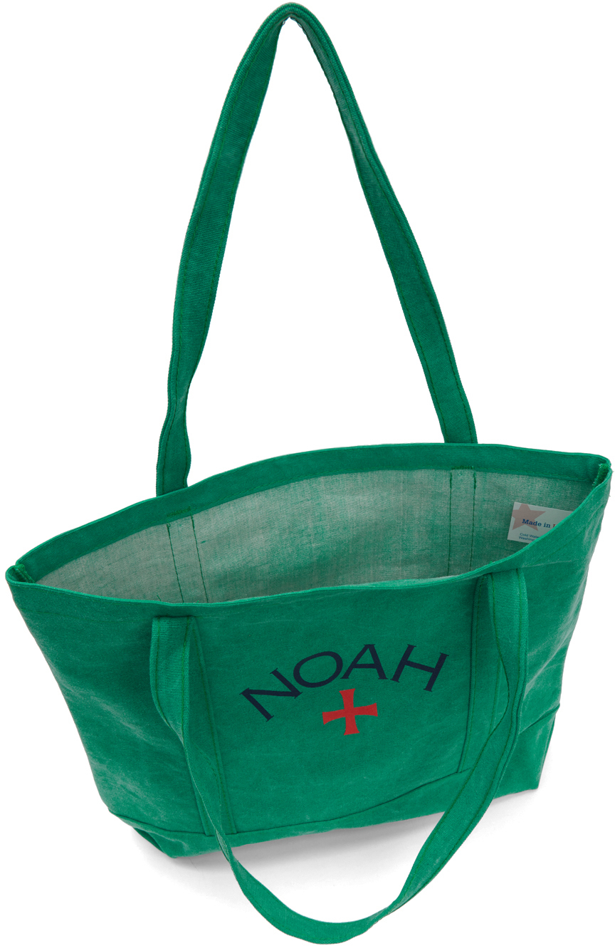 NOAH Two-Tone Core Logo Tote Navy アメリカ製 - トートバッグ