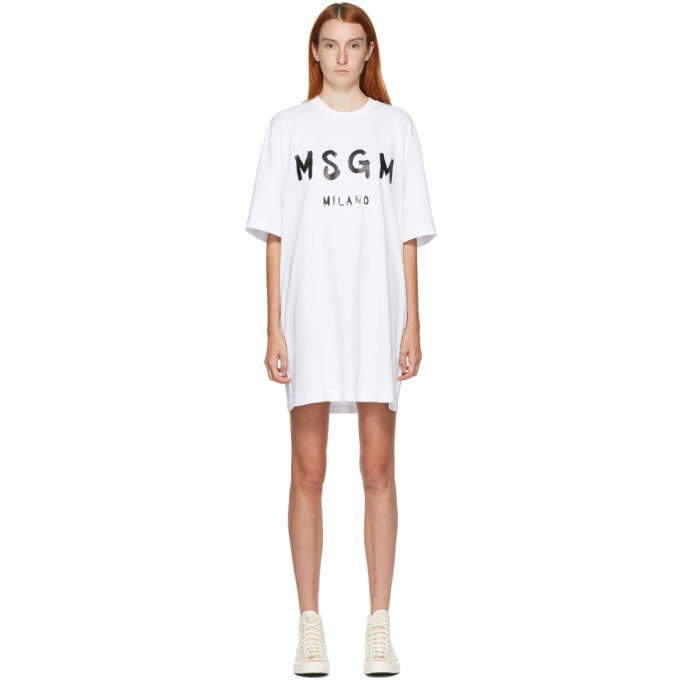 msgm t shirt dress