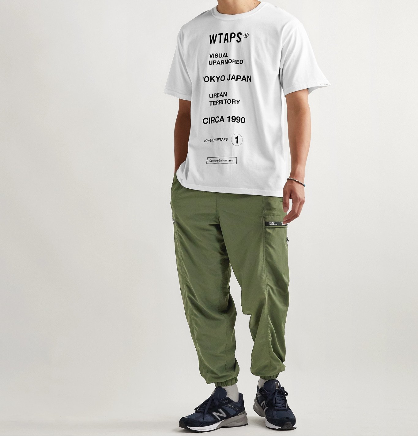 W)taps - XL WTAPS TRACKS / TROUSERS / POLY. TWILLの+