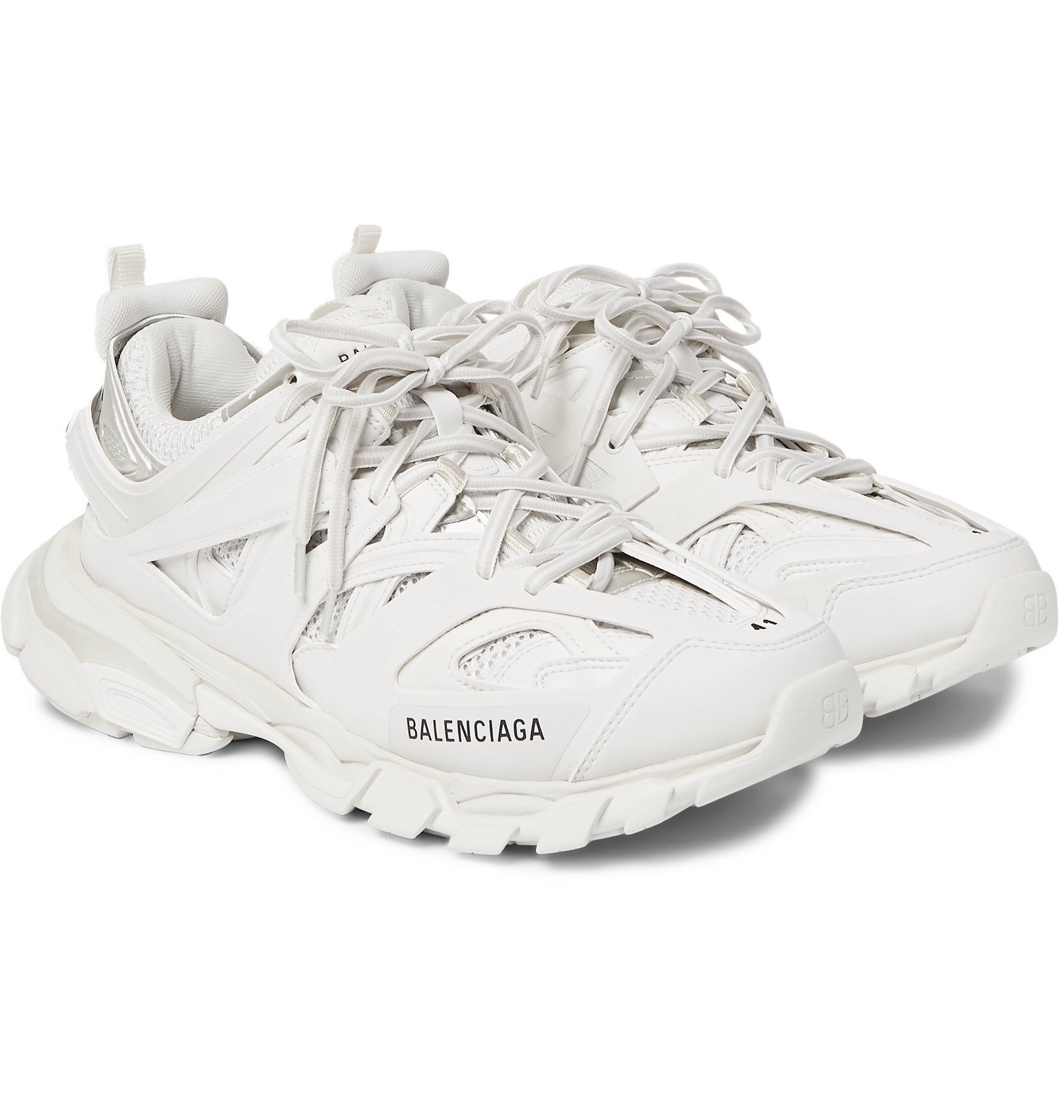 balenciaga track sneakers white