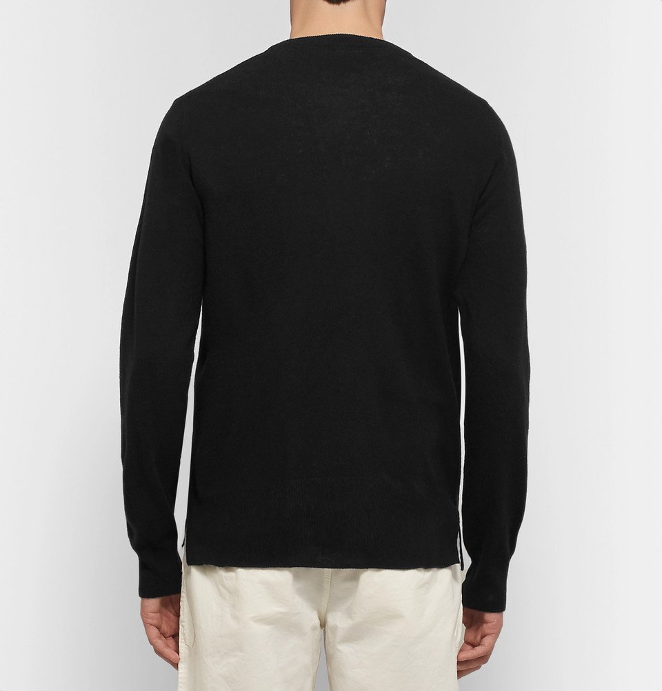 Officine Generale - Slim-Fit Cashmere Sweater - Men - Black Officine ...