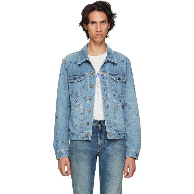 blue saint denim jacket