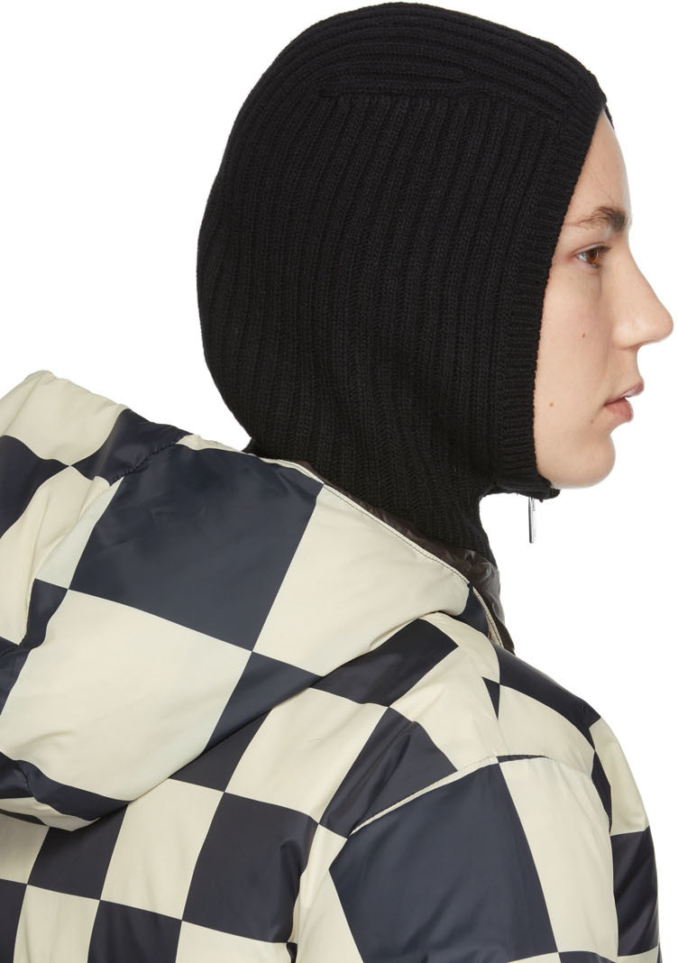 TheOpen Product Black Zip Up Balaclava TheOpen Product