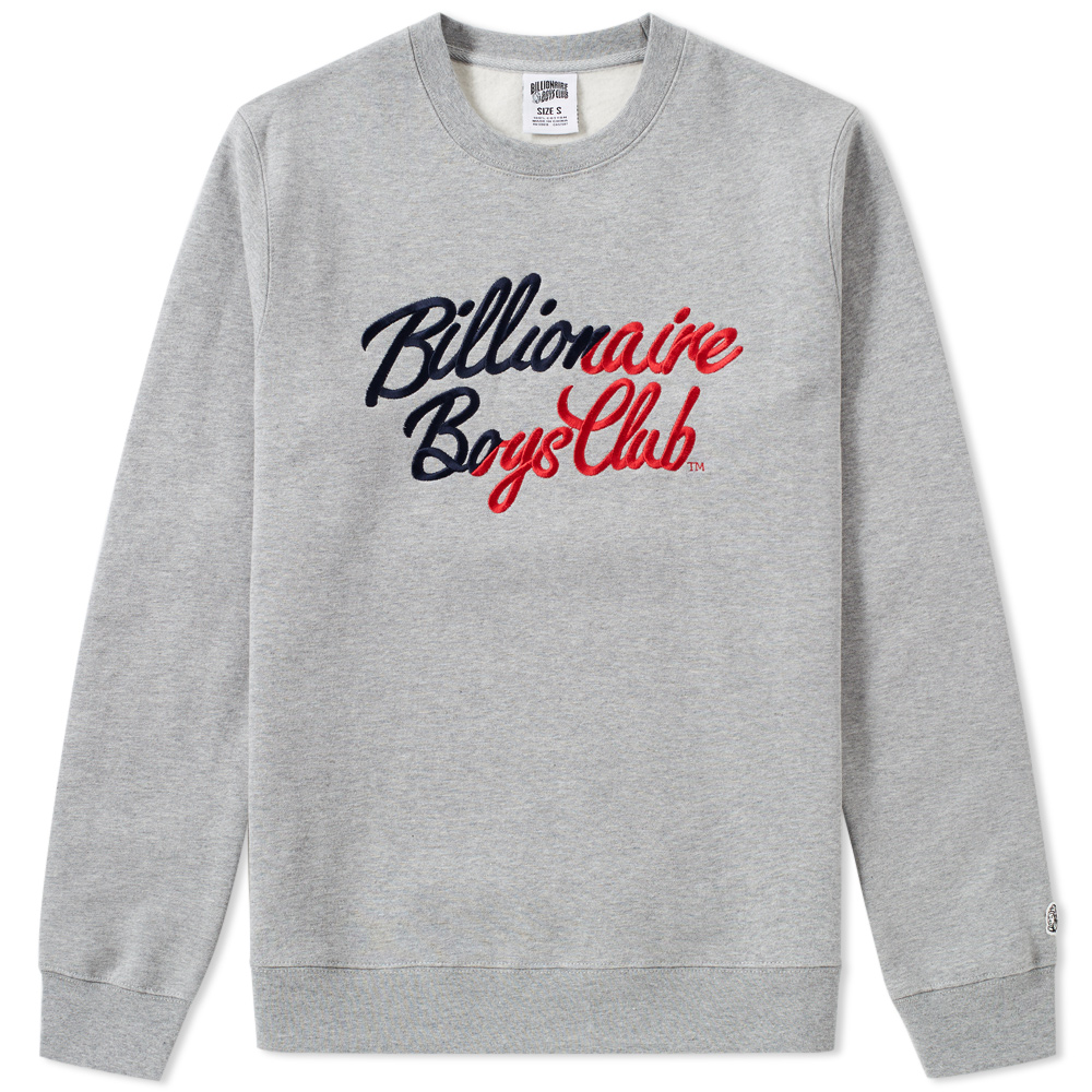 billionaire boys club script sweatshirt