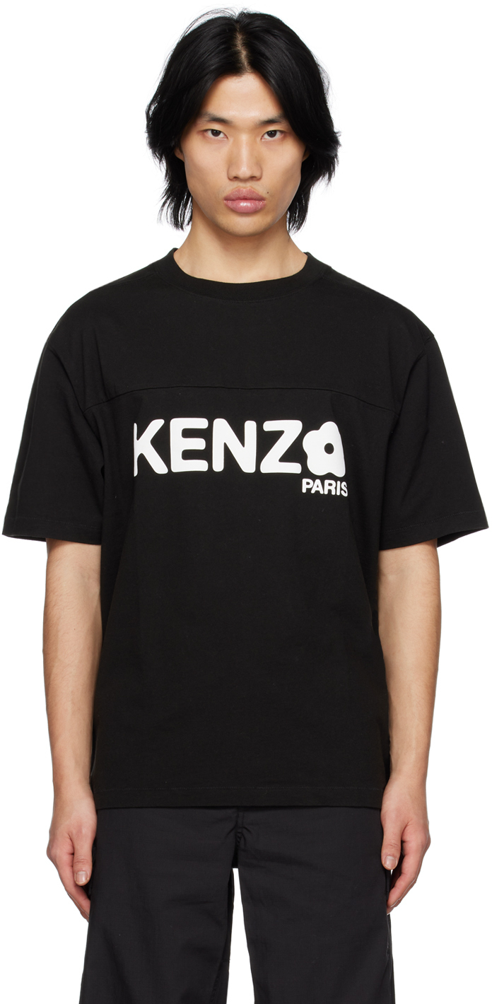 Kenzo Black Kenzo Paris Boke Flower T-Shirt Kenzo