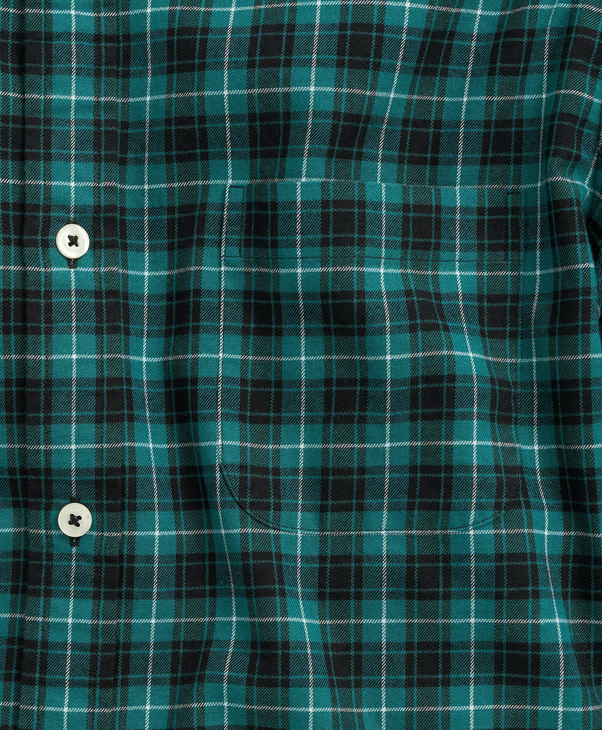 Brooks Brothers Men's Regent Regular-Fit Archival Brushed Twill Green Tartan Shirt