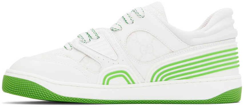 basket gucci vert et rouge