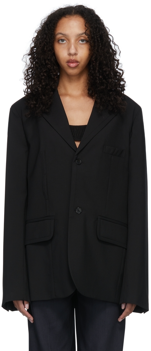 Jacquemus Black 'La Veste Bacio' Blazer Jacquemus