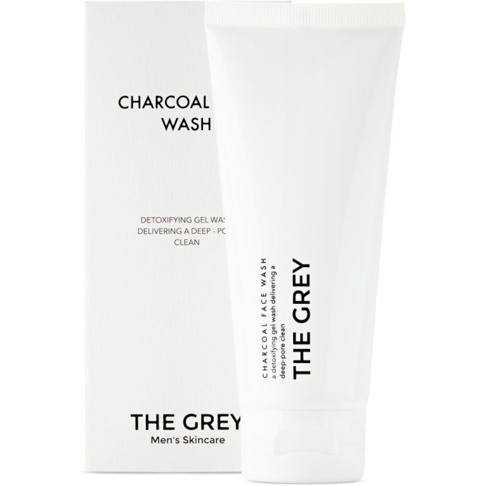 the grey charcoal face wash