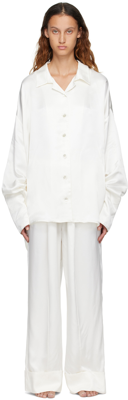 Sleeper White Sizeless Pyjama Set Sleeper