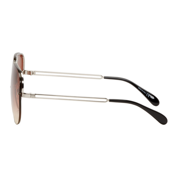 Givenchy Silver GV 7126 Sunglasses - Editorialist