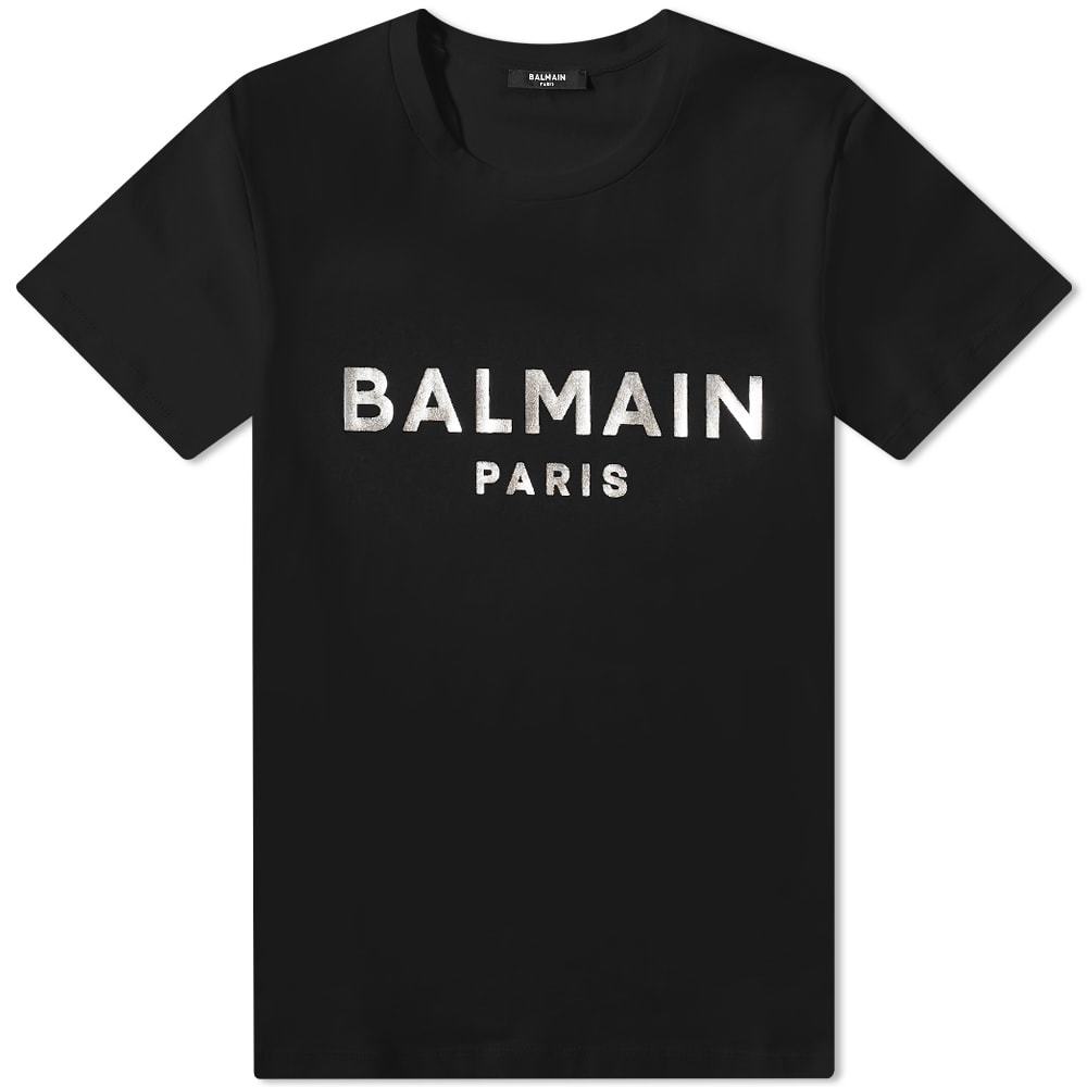 Balmain Paris Foil Logo Tee Balmain