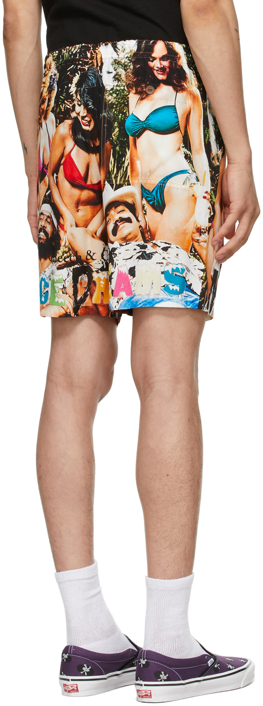 WACKO MARIA Multicolor Nice Dreams Edition Graphic Shorts Wacko Maria