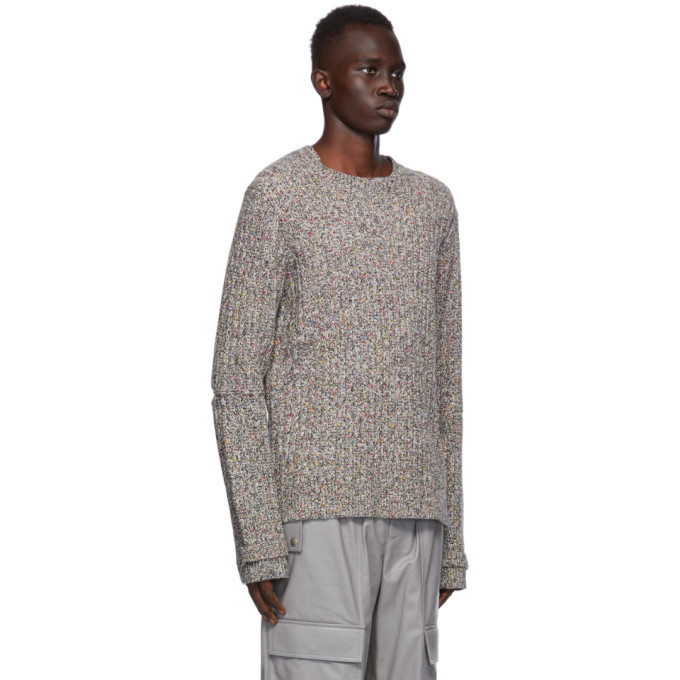 Multicolor Wool Marled Sweater Helmut Lang