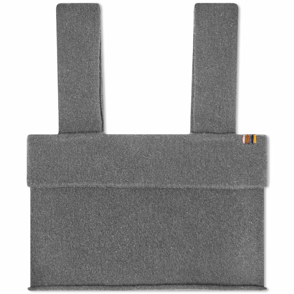 extreme cashmere Women's Caress Cashmere Bralet in Felt extreme cashmere