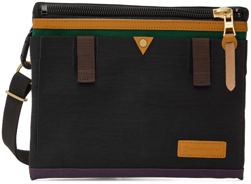 MasterPiece Co Black Link Sakosh Bag MasterPiece Co
