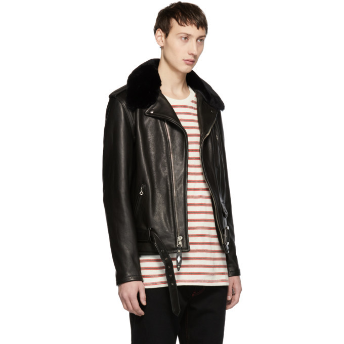 Schott Black Leather Limited Edition 90th Anniversary Perfecto Jacket ...