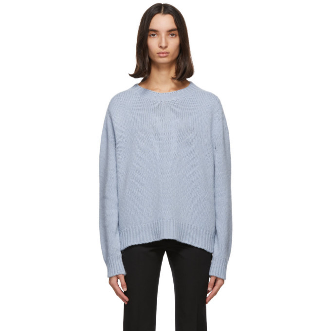 Lanvin Blue Cashmere Sweater Lanvin