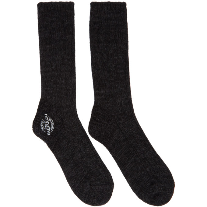 nonnative Grey Dweller Socks Nonnative