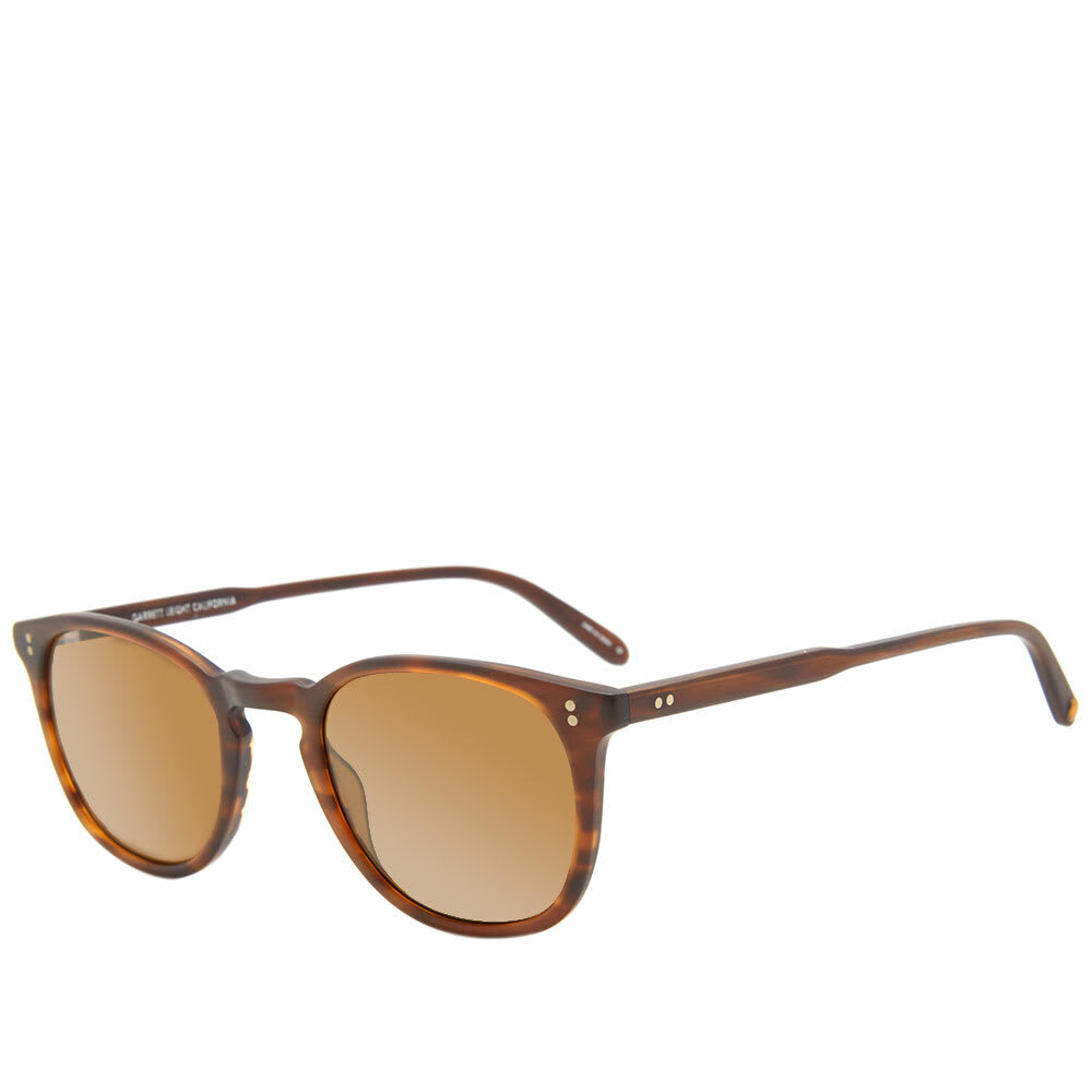 Garrett Leight Men's Kinney Sunglasses in Matte Tortoise/Brown Garrett  Leight