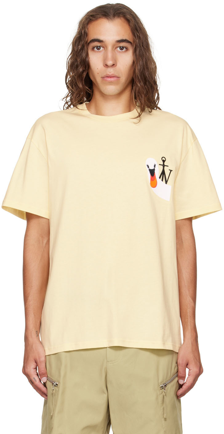 Photo: JW Anderson Yellow Swan T-Shirt