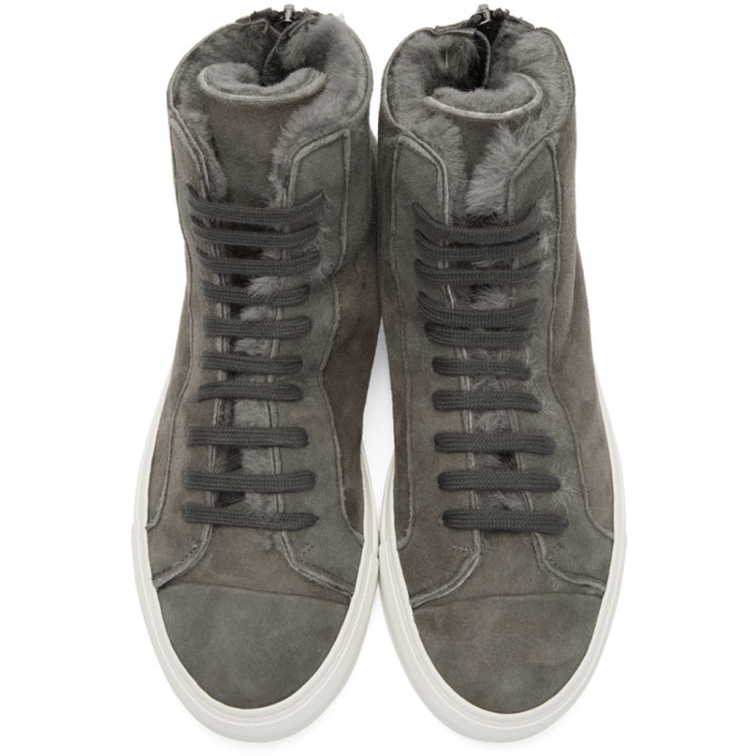 common projects shearling sneakers