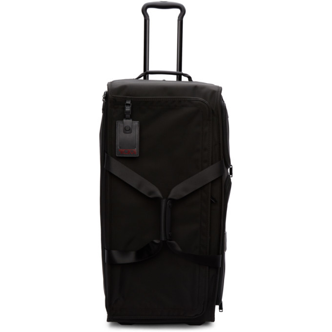 Tumi Black Alpha 3 Large Split 2 Wheeled Duffle Suitcase Tumi