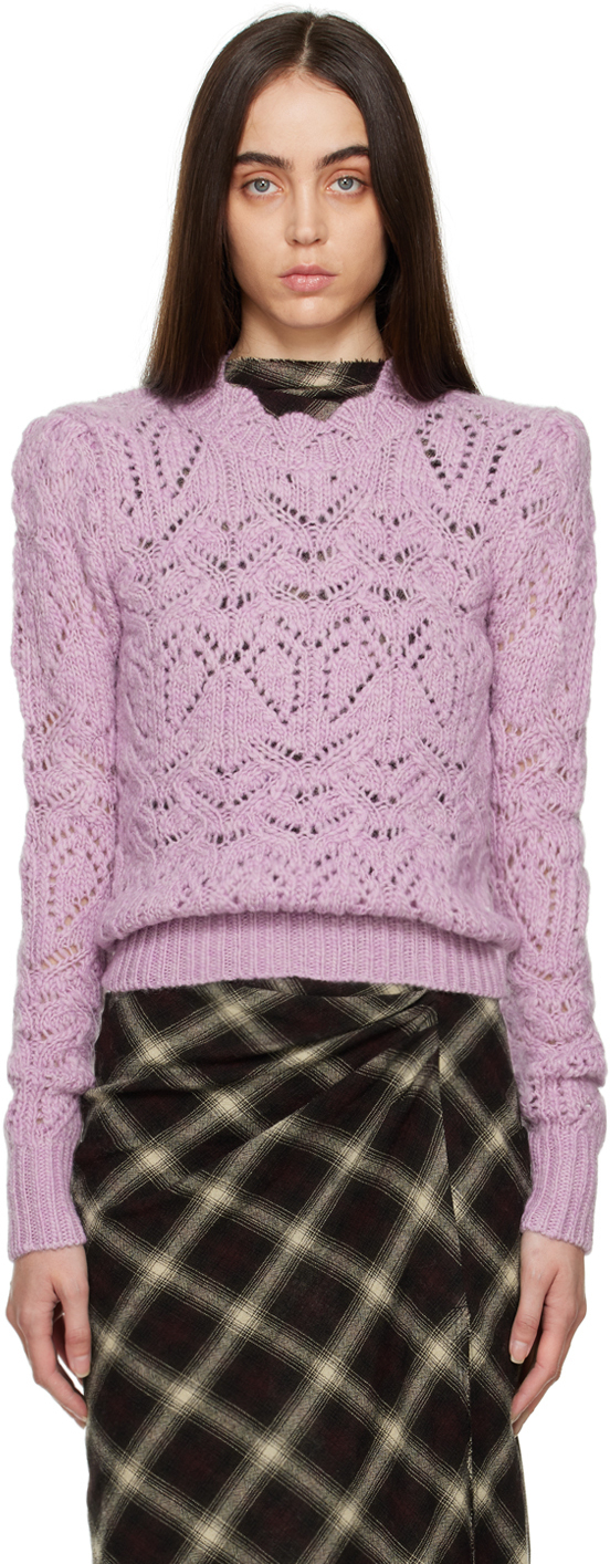 Photo: Isabel Marant Etoile Purple Gali Sweater