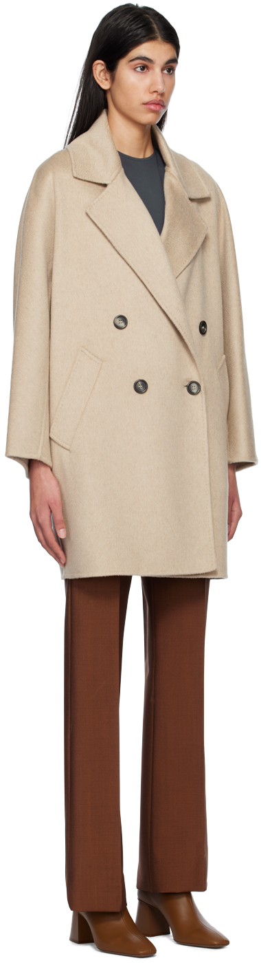 Max Mara Beige Quai Coat Max Mara