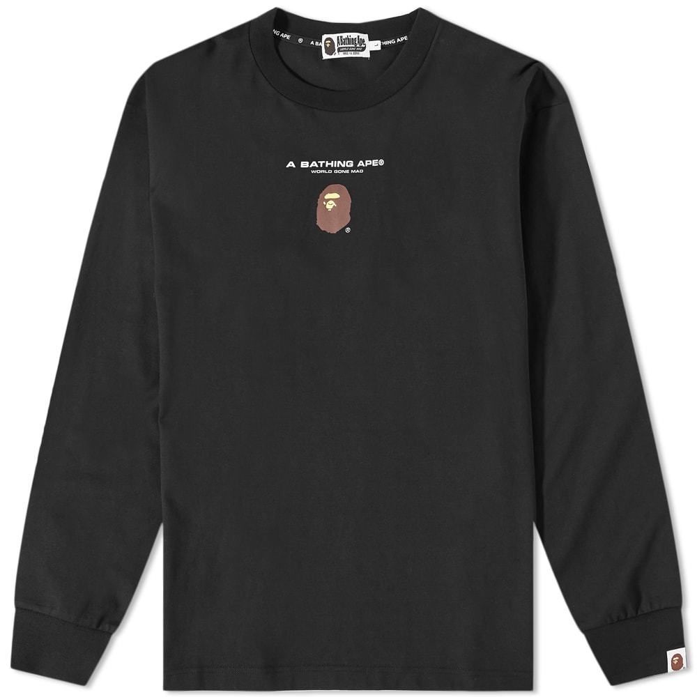 Photo: A Bathing Ape Long Sleeve Bape General Relaxed Fit Tee