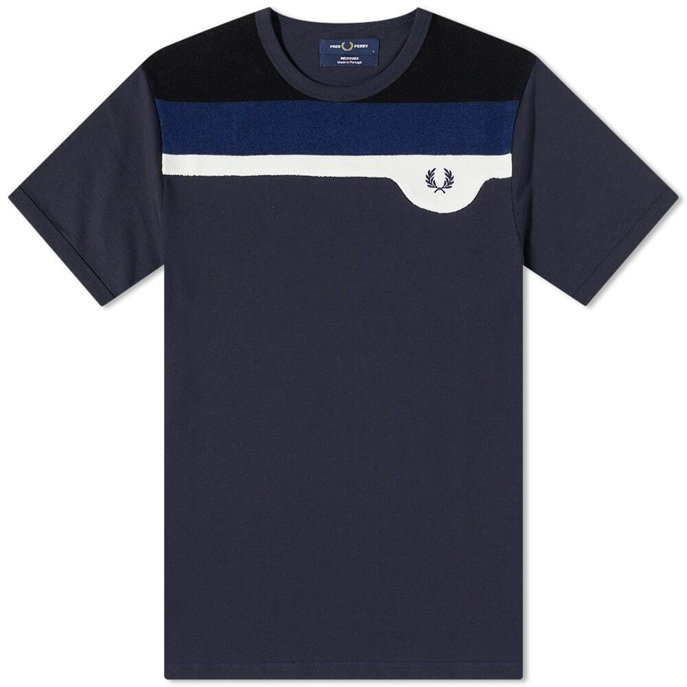 Photo: Fred Perry Towelling Panel Tee